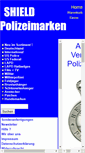 Mobile Screenshot of polizeimarken.de